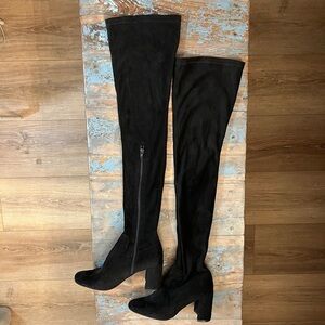 Soft suede knee boots, SZ 6.5